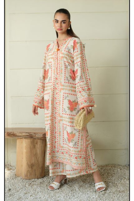 side-view-of-Scarlet-Veil-printed-long-2-piece-suit-by-Ethereal-Studio